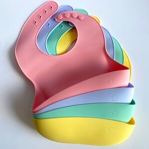 NEW 4 Baby Bibs